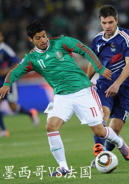 [世界杯]墨西哥vs法国[20100618]