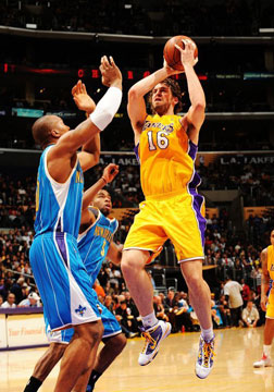 NBA常规赛 黄蜂VS湖人[20091202]